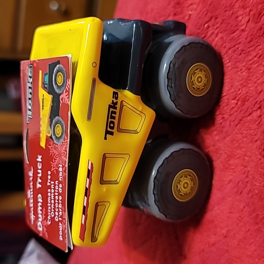 Hallmark Tonka Dump Truck Ornament